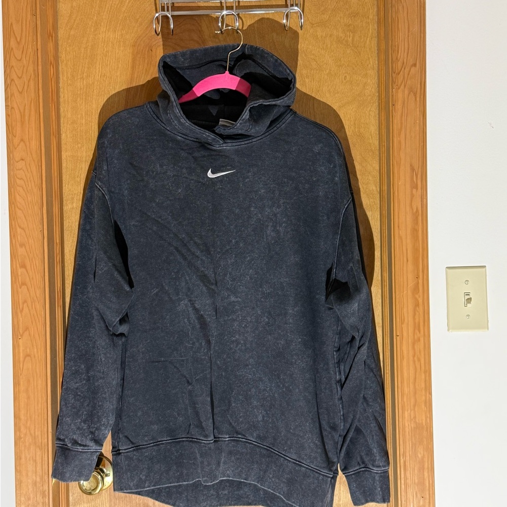 Nike Women's Washed Charcoal Hoodie